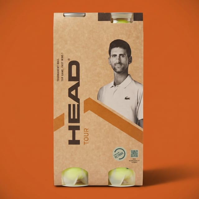 HEAD Balles Tour - Bipack 2 Boîtes de 4