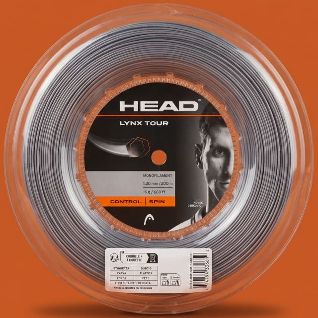 HEAD Lynx Tour Gris 1.30mm Bobine 200m