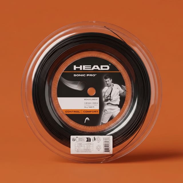 HEAD Sonic Pro Noir Bobine 200m
