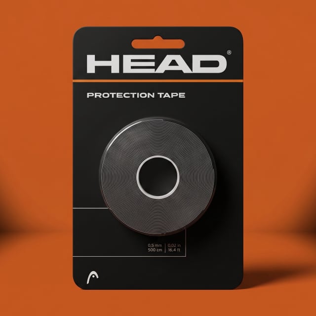 HEAD Protection Tape 5m (rouleau) - Noir