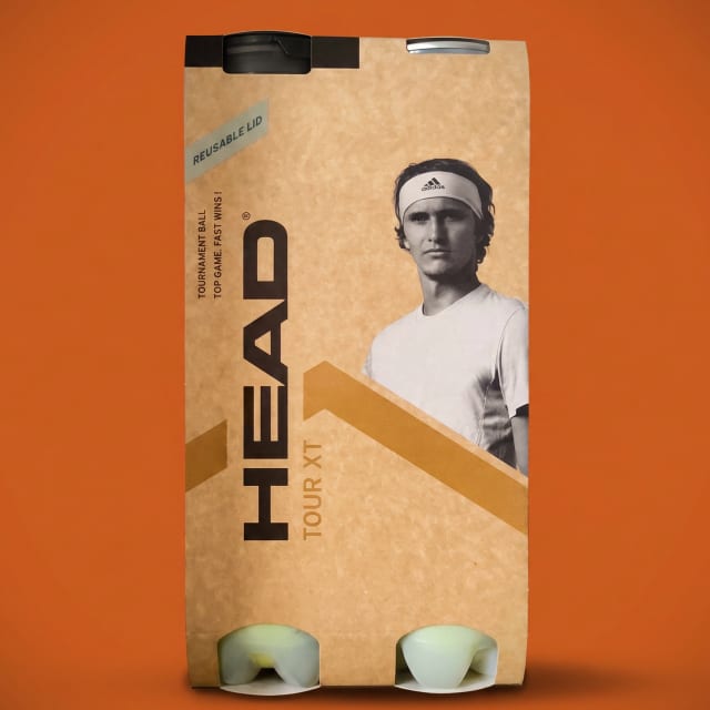 HEAD Balles Tour XT - Bipack 2 Boîtes de 4