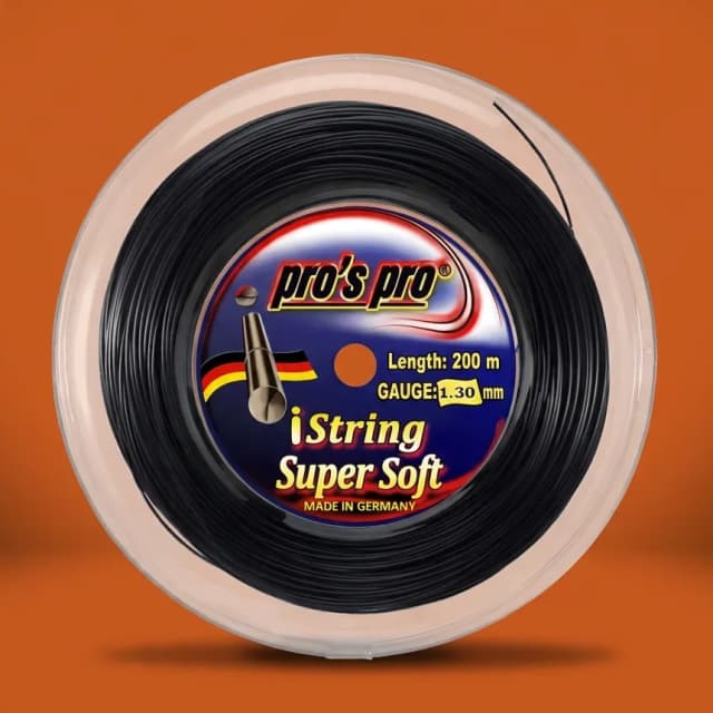 Pros Pro iString Super Soft Bobine 200m Noir 1.30mm