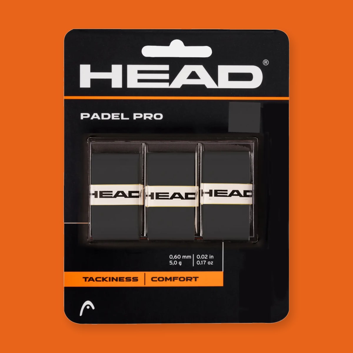 HEAD Padel Pro Overgrip pack de 3