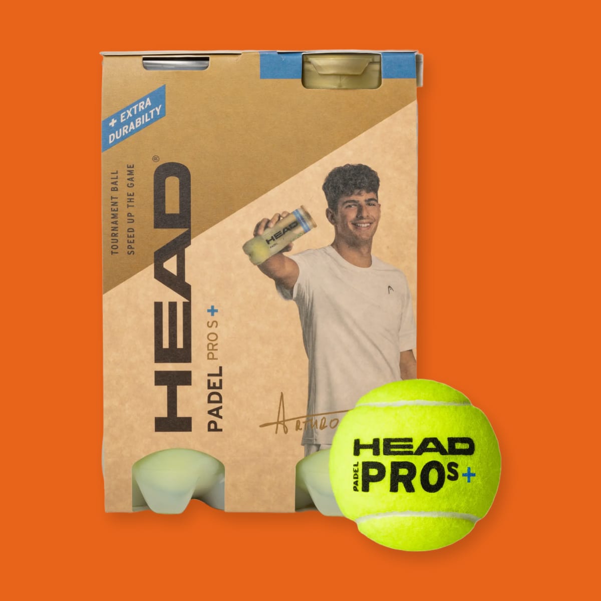 HEAD Padel Pro S+ - Bipack 2 Boîtes de 3